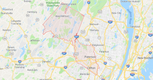 Map Of Passaic County, NJ