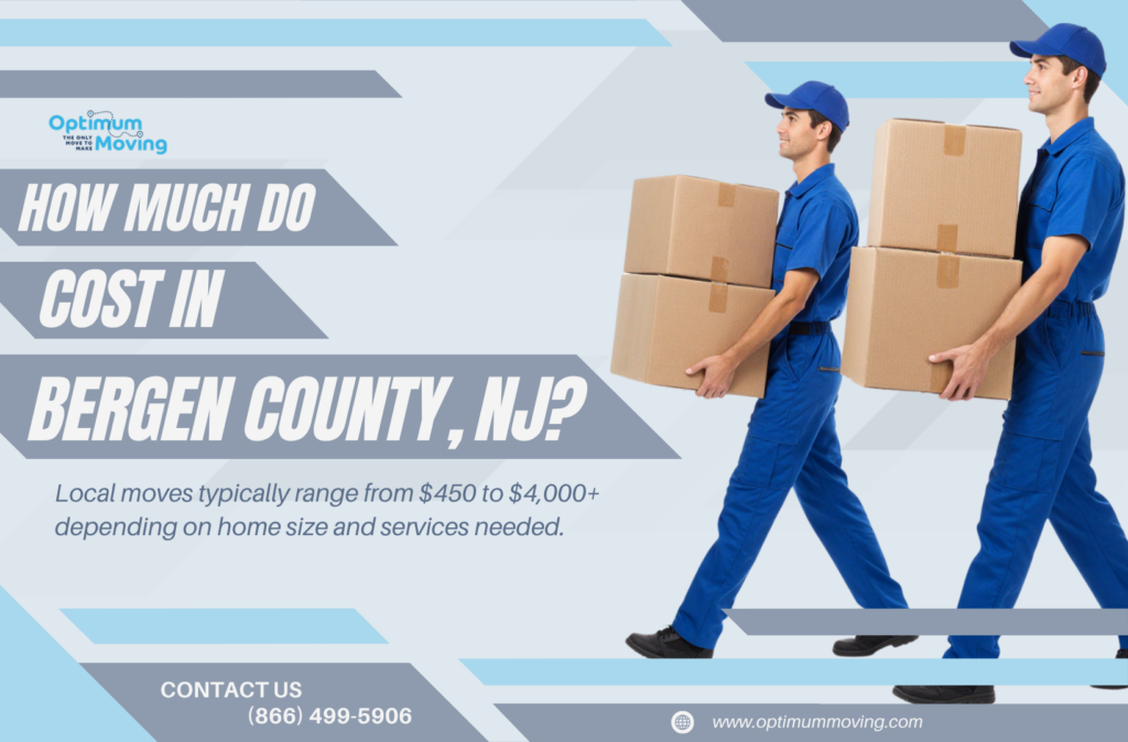 How Much Do Movers Cost in Bergen County, NJ?