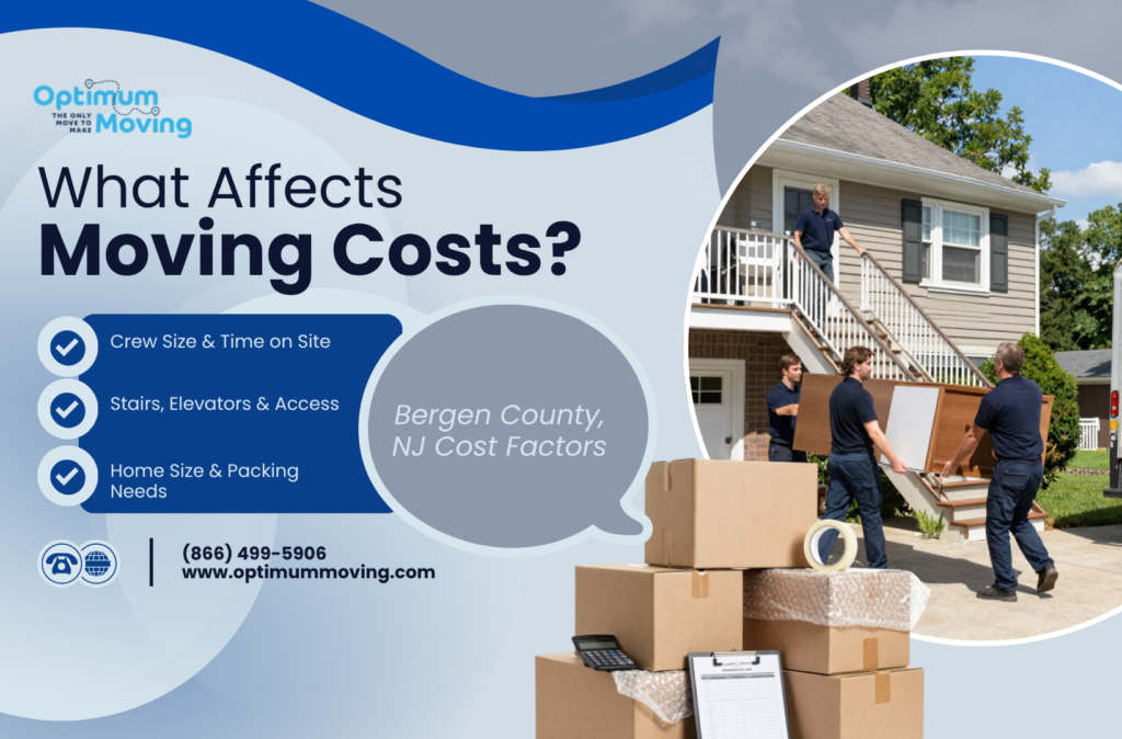 What Affects Moving Costs in Bergen County, NJ?